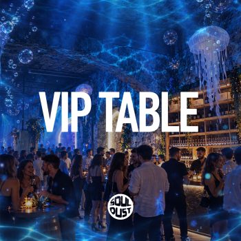 Souldust Goes Underwater - VIP Miza + Boat + VIP Entry (4 osebe)